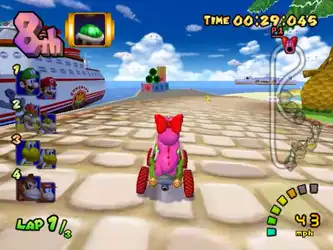 Image n° 3 - screenshots : Mario Kart - Double Dash!!